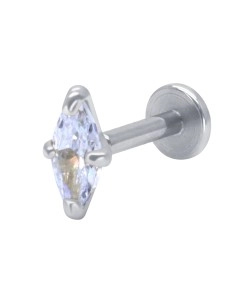 Tragus Piercing with Titanium Bar TRP-2693-TI